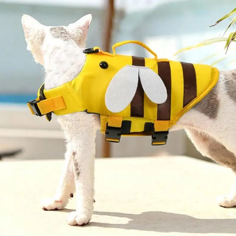 Ripstop Waterproof Dog Life Vest Reflective Dog Swimsuit With Safety Handle Professional Pet Boat 3