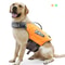Dog Swimming Life Jacket HighVisibility Reflective Safety Vest Adjustable Pet Swimwear For Pools 0