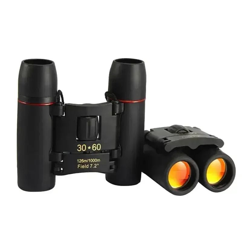 30x60 Compact Zoom Binoculars HD Powerful Mini Telescope Professional 1000m Long Range Optics For 1