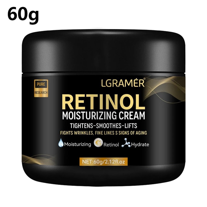 Mens Retinol Face Moisturizer AntiWrinkle Aging Recovery Cream Professional Whitening Pore Shri 6