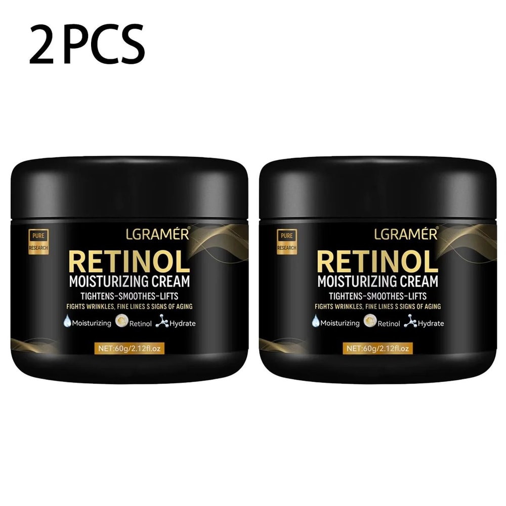 Mens Retinol Face Moisturizer AntiWrinkle Aging Recovery Cream Professional Whitening Pore Shri 7