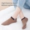 10 Pairs Women Letter Slogans Sweet Cute Fashionable College Style Fabric Label Socks 2