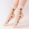 5 Pairs Ice Silk Socks Women Spring Summer Mid Tube Breathable Anti Slip Crystal Thin 2