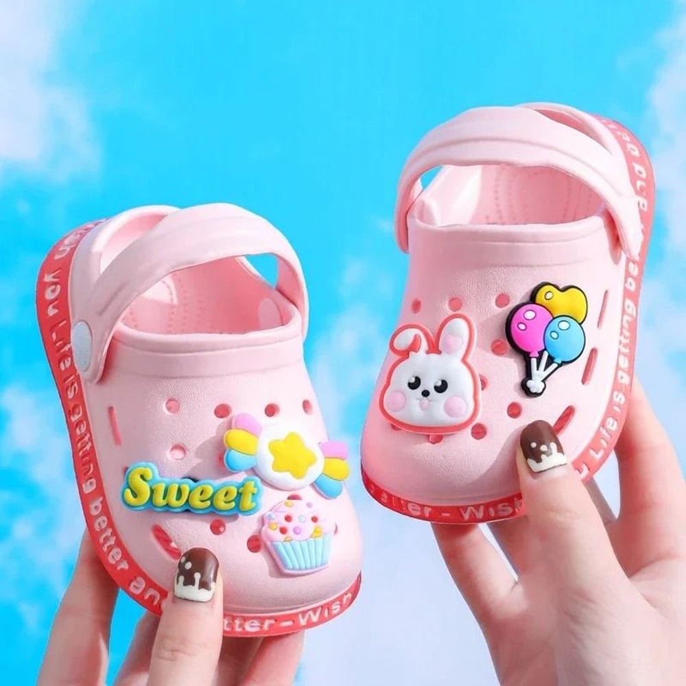Summer Children Garden Slippers Boys And Girls Beach Sandal Lightweight Breathable Cute Cartoon Sli 9