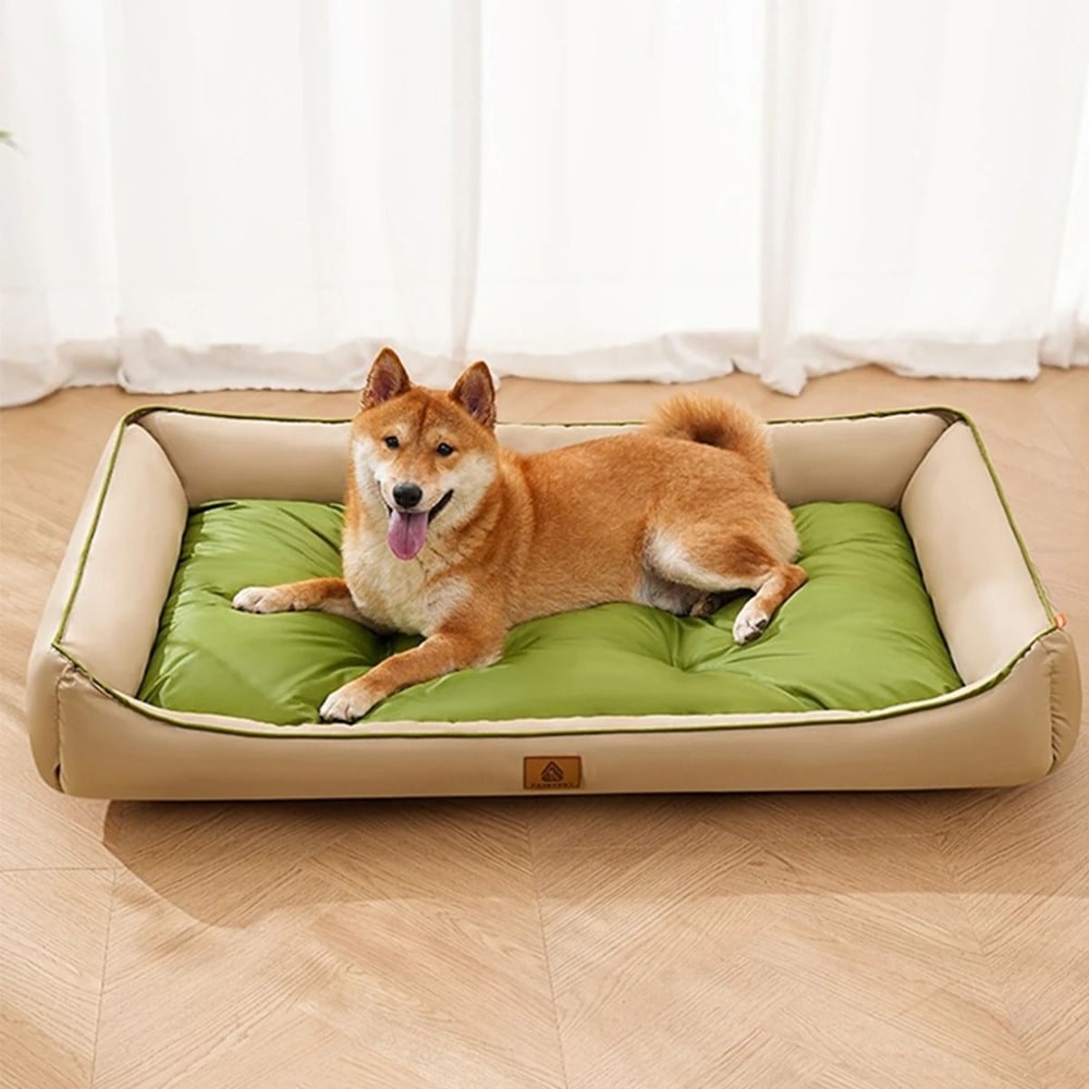 Large Dog Bed Waterproof Cooling Mat Soft Sleeping Pet Bed For Big Dogs And Cats All Seasons 2
