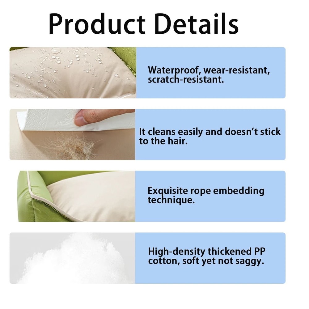 Large Dog Bed Waterproof Cooling Mat Soft Sleeping Pet Bed For Big Dogs And Cats All Seasons 4