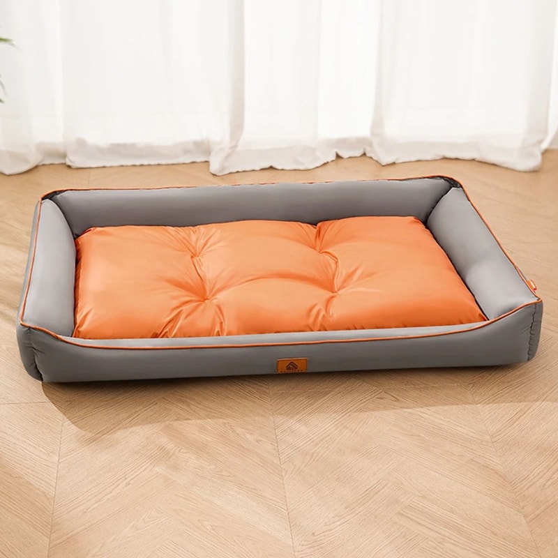 Large Dog Bed Waterproof Cooling Mat Soft Sleeping Pet Bed For Big Dogs And Cats All Seasons 7