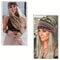 Bohemian Style Elastic Headscarf Fashionable Breathable Cotton Wide Brimmed Hair Accessories 2