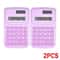 Small Solar Portable Calculator Cute 8 Digits LCD Electronic Primary School Teaching Supplies 9