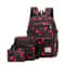 3pcs Set Male Backpacks High School Bags For Women 2024 Boys One Shoulder Big Student Travel Bag 9
