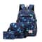 3pcs Set Male Backpacks High School Bags For Women 2024 Boys One Shoulder Big Student Travel Bag 2