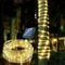 Outdoor Solar Tube Rope LED Light Garden Christmas Decoration Fairy String Light 2