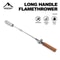 Widesea Long Handle Flamethrower Detachable Stainless Steel Portable Camping Torch 0