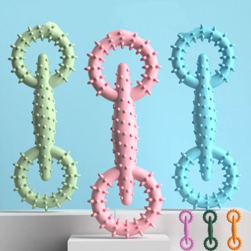 Dog Pull Ring Puppy Chewing Toy Indestructible Interactive Pet Chew Toy For Boredom Relief 3