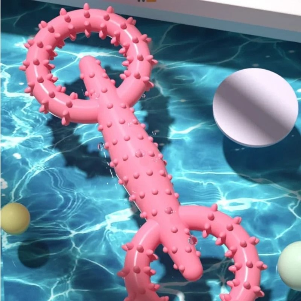 Dog Pull Ring Puppy Chewing Toy Indestructible Interactive Pet Chew Toy For Boredom Relief 4