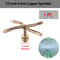 Automatic Rotating Brass Nozzle Sprinkler 234 Arm Male Thread Lawn Irrigation Watering 6
