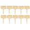TType Bamboo Plant Labels EcoFriendly Wooden Garden Markers For Bonsai And Herbs 4