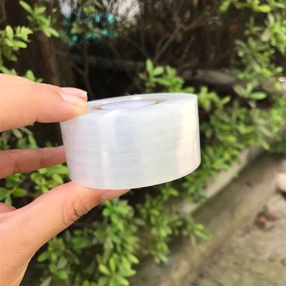 200M PE Grafting Tape Selfadhesive Film For Fruit Tree Nursery Plants And Seedlings 4