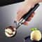 Premium Stainless Steel Ice Cream Scoop With Trigger Spoon For Frozen Yogurt And Gelatos 0