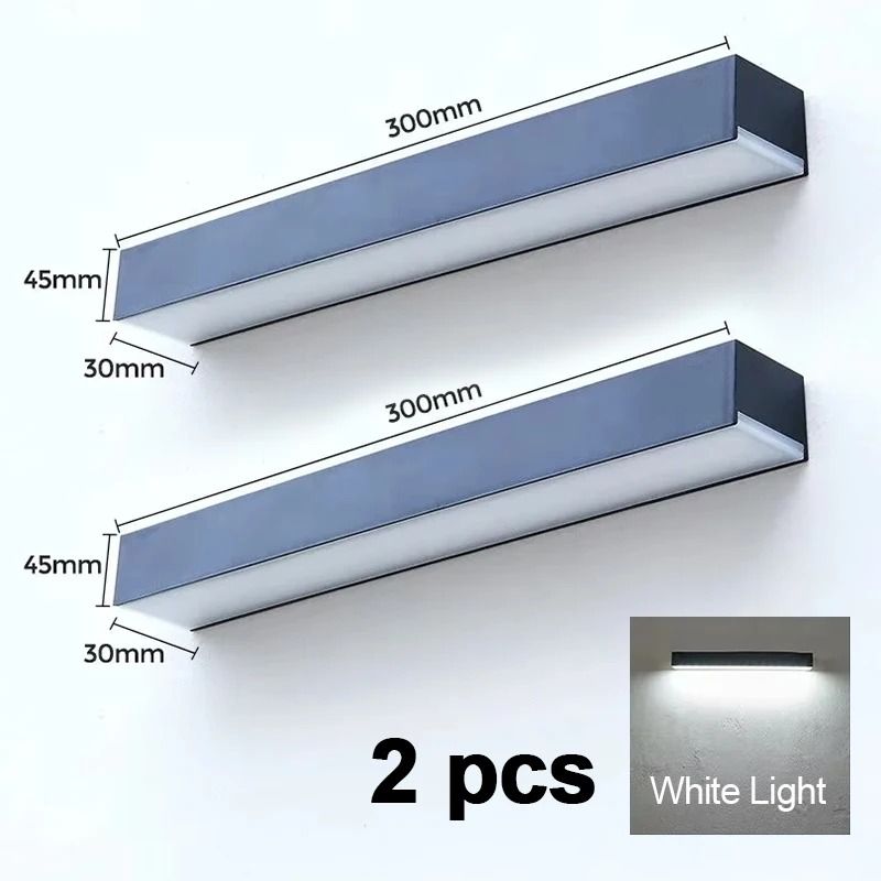 LED Solar Magnetic Wall Light Waterproof Outdoor Night Lights With Dimmable Brightness 6