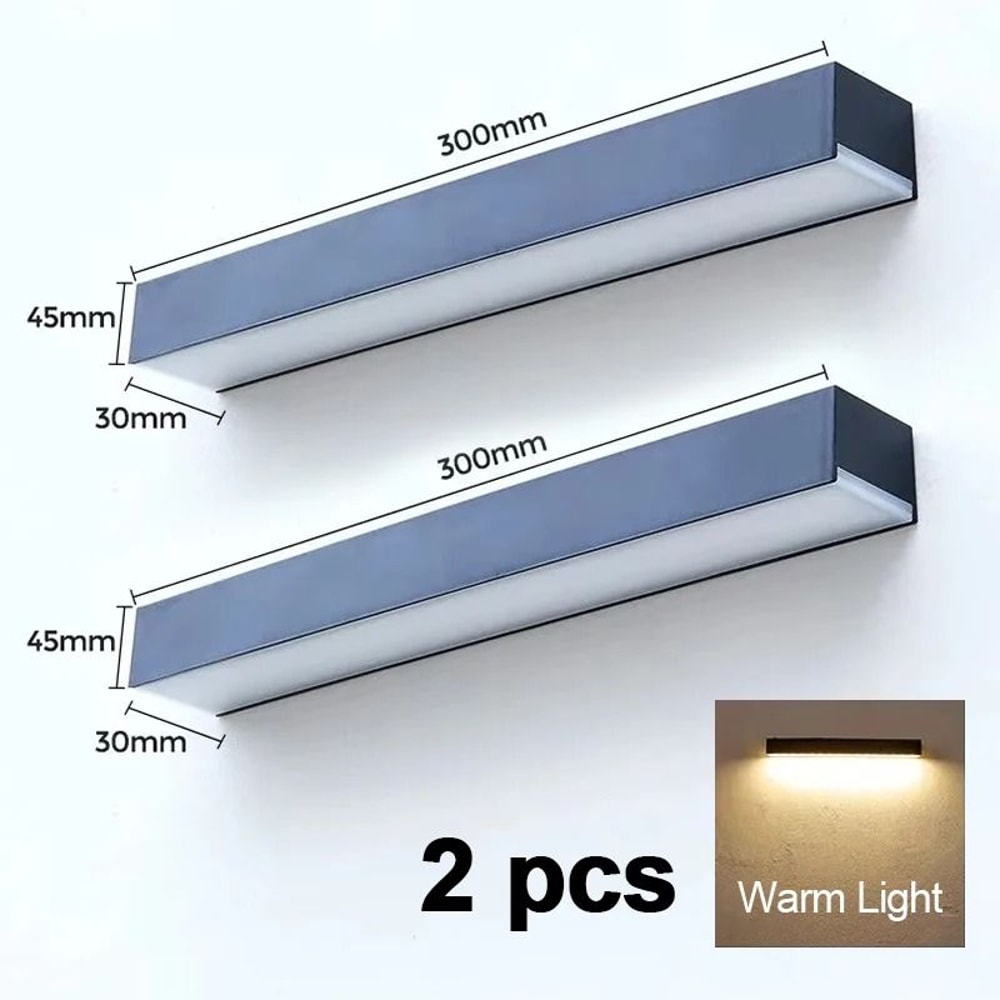 LED Solar Magnetic Wall Light Waterproof Outdoor Night Lights With Dimmable Brightness 7