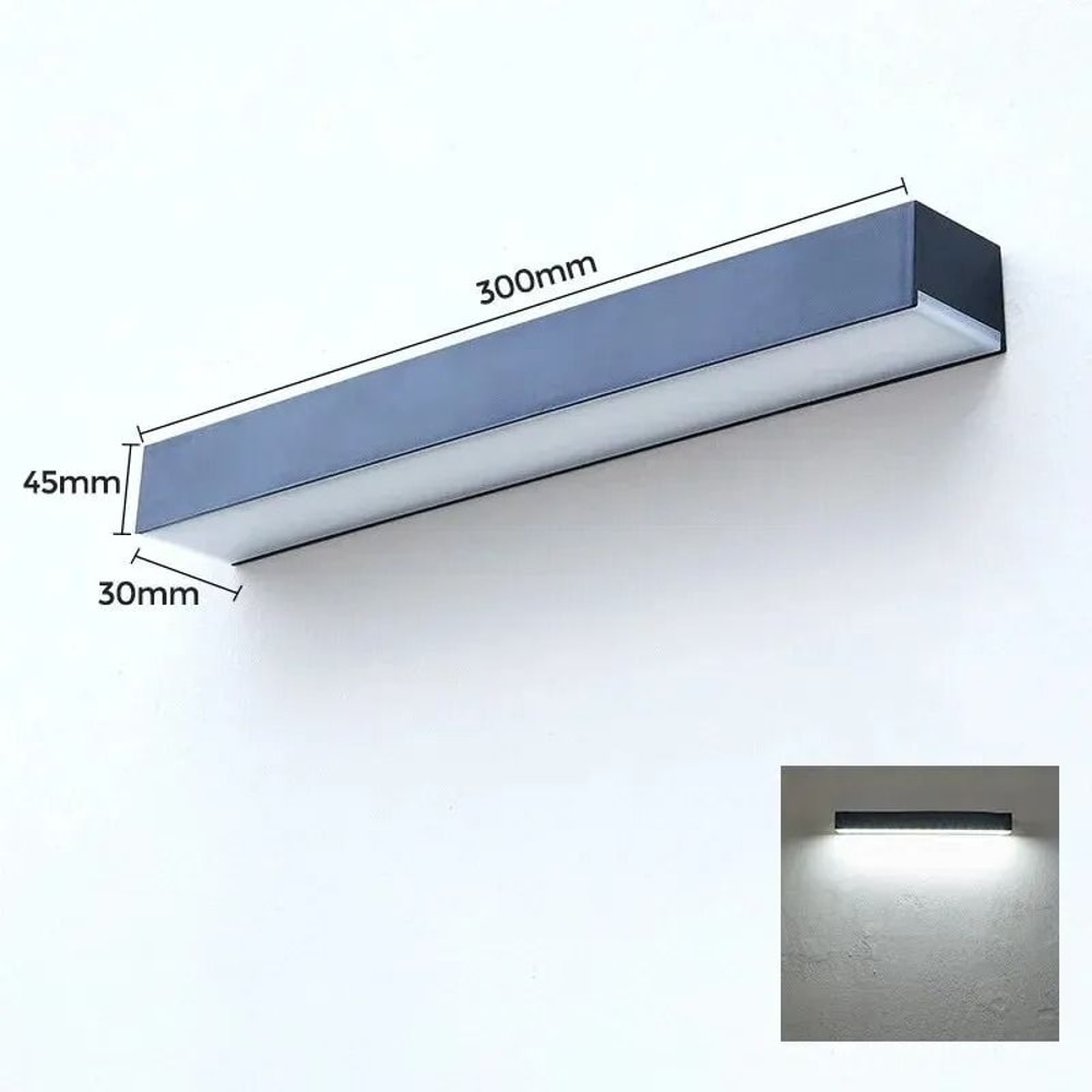 LED Solar Magnetic Wall Light Waterproof Outdoor Night Lights With Dimmable Brightness 8
