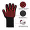 LMETJMA Extreme Heat Resistant BBQ Grill Gloves 1472F 800C NonSlip Silicone Oven Mitts 2