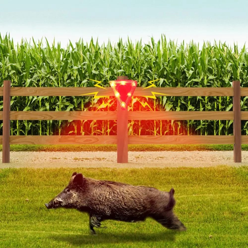 Outdoor Waterproof Solar Siren Alarm Lamp With Wireless Motion Sensor And 129dB Sounder 3