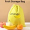 Durable Insulated Banana Storage Bag Freshkeep Fruit And Vegetable Bundle Pocket 0