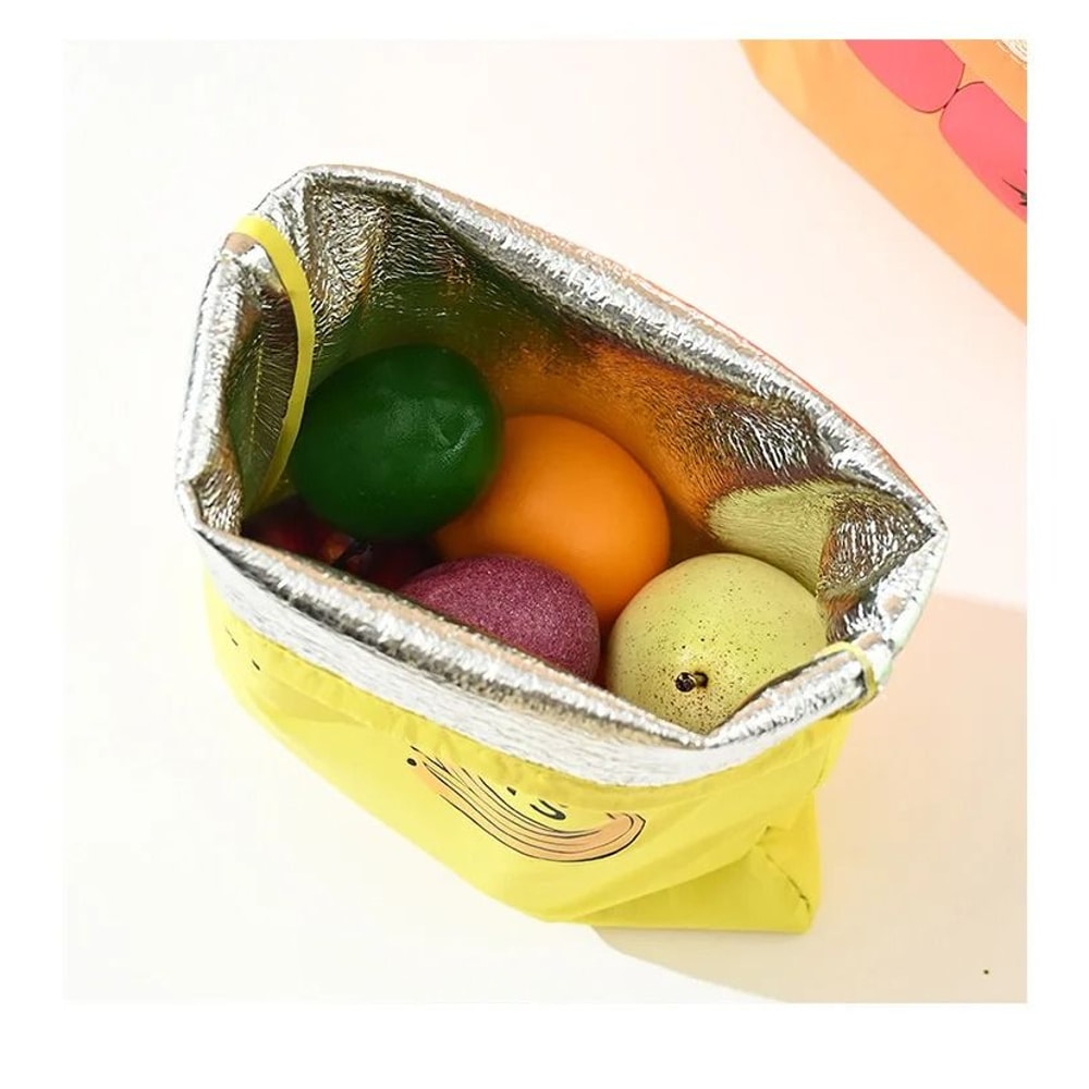 Durable Insulated Banana Storage Bag Freshkeep Fruit And Vegetable Bundle Pocket 1