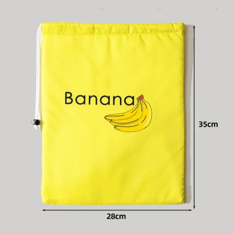 Durable Insulated Banana Storage Bag Freshkeep Fruit And Vegetable Bundle Pocket 5