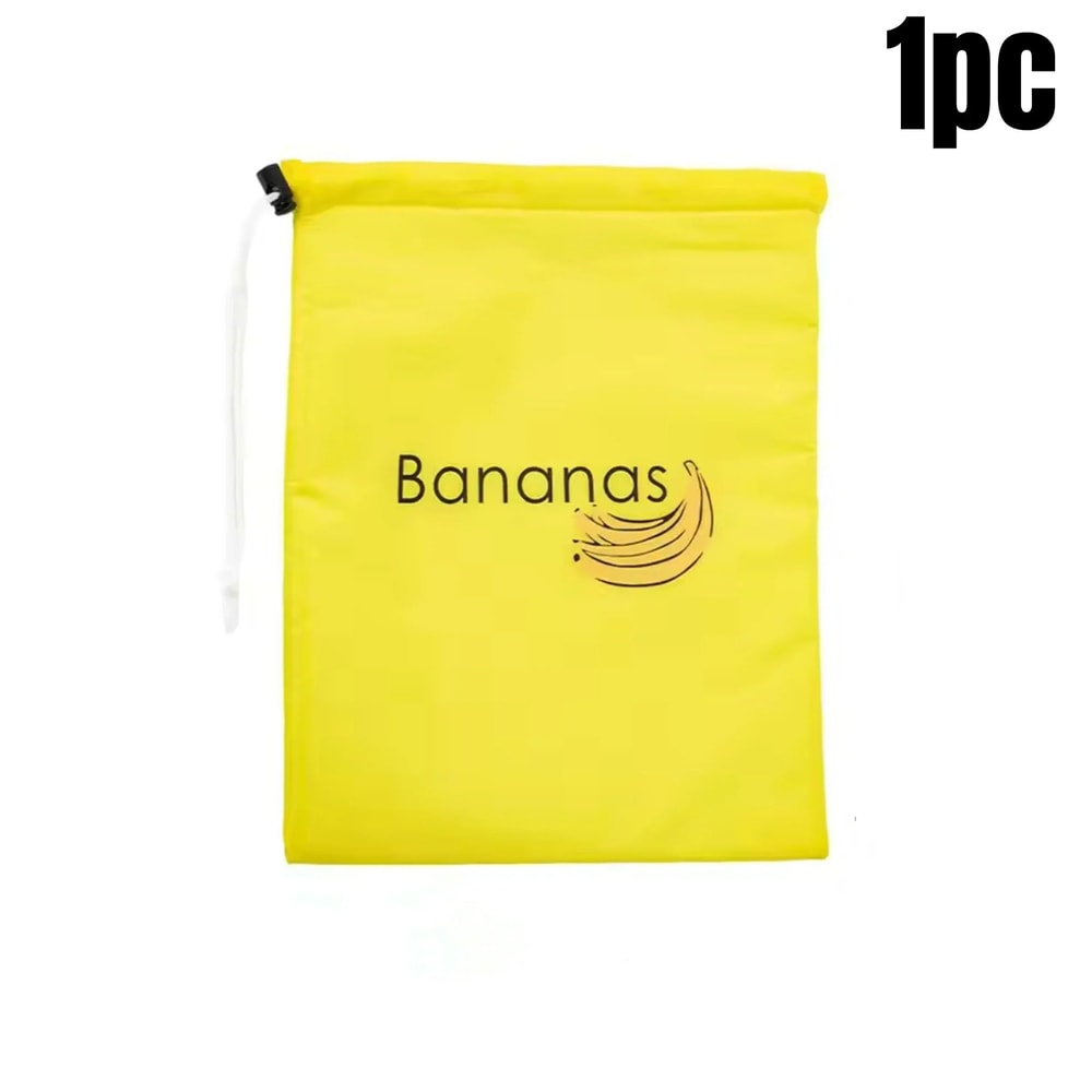 Durable Insulated Banana Storage Bag Freshkeep Fruit And Vegetable Bundle Pocket 6