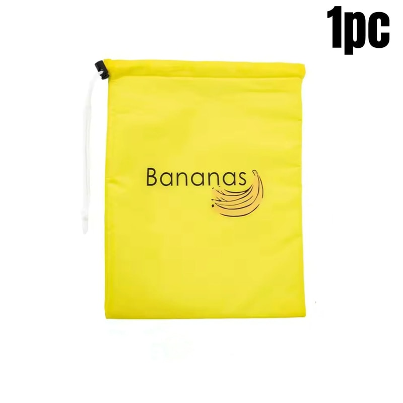 Durable Insulated Banana Storage Bag Freshkeep Fruit And Vegetable Bundle Pocket 6
