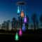 Solar Wind Chime Kerosene Lamp Retro Hanging Lantern For Garden And Porch Decoration 2