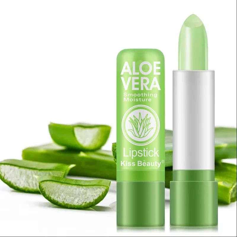 Aloe Vera Color Changing Moisturizing Lipstick Lasting Nutritional Repair AntiDrying Lip Care 2
