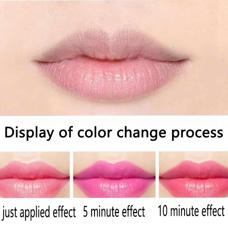 Aloe Vera Color Changing Moisturizing Lipstick Lasting Nutritional Repair AntiDrying Lip Care 5
