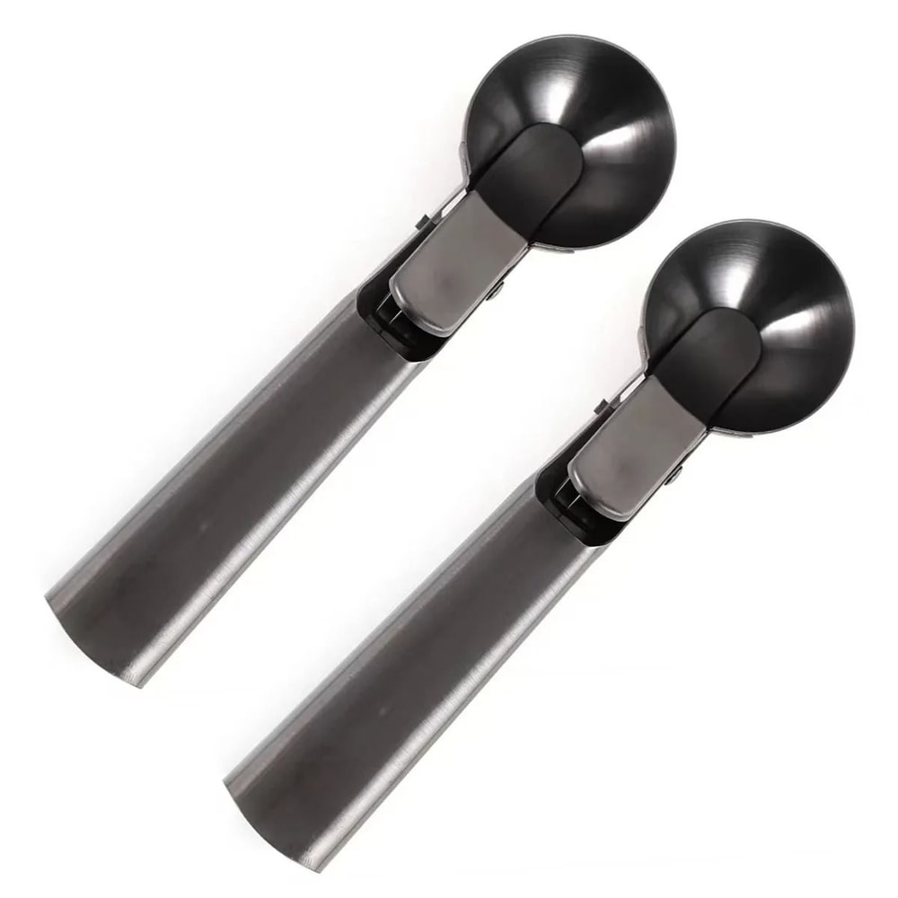 Stainless Steel Ice Cream Scoop With Trigger And AntiFreeze Handle For Gelatos And Sundaes 12