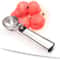 Stainless Steel Ice Cream Scoop With Trigger And AntiFreeze Handle For Gelatos And Sundaes 4