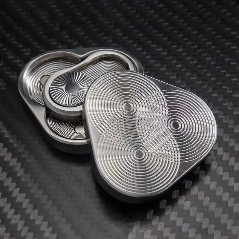 Magnetic Fidget Slider Adult EDC Metal Sensory Toy ADHD Stress Relief Adult Gifts 3
