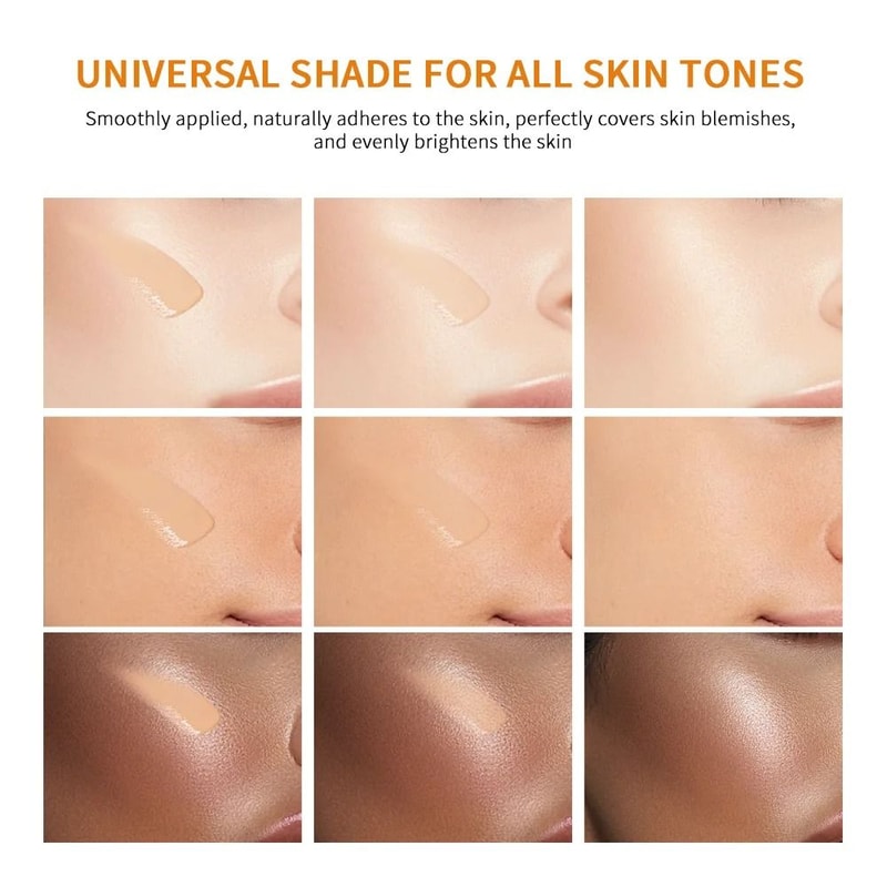 SPF40 Tinted Moisturizing Vitamin C Sunscreen Refreshing UV Skin Protection And AntiAging Cream 4