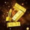 Shimmer Gold Metallic Glitter Lipstick Waterproof Long Lasting Batom Gold Brick Tube Design 5