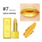 Shimmer Gold Metallic Glitter Lipstick Waterproof Long Lasting Batom Gold Brick Tube Design 7