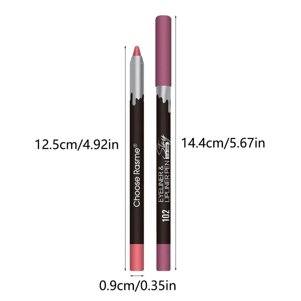 12 Color Matte Lip Liner Set Durable Lipstick Pen Gift Set For Professional Lip Makeup 5