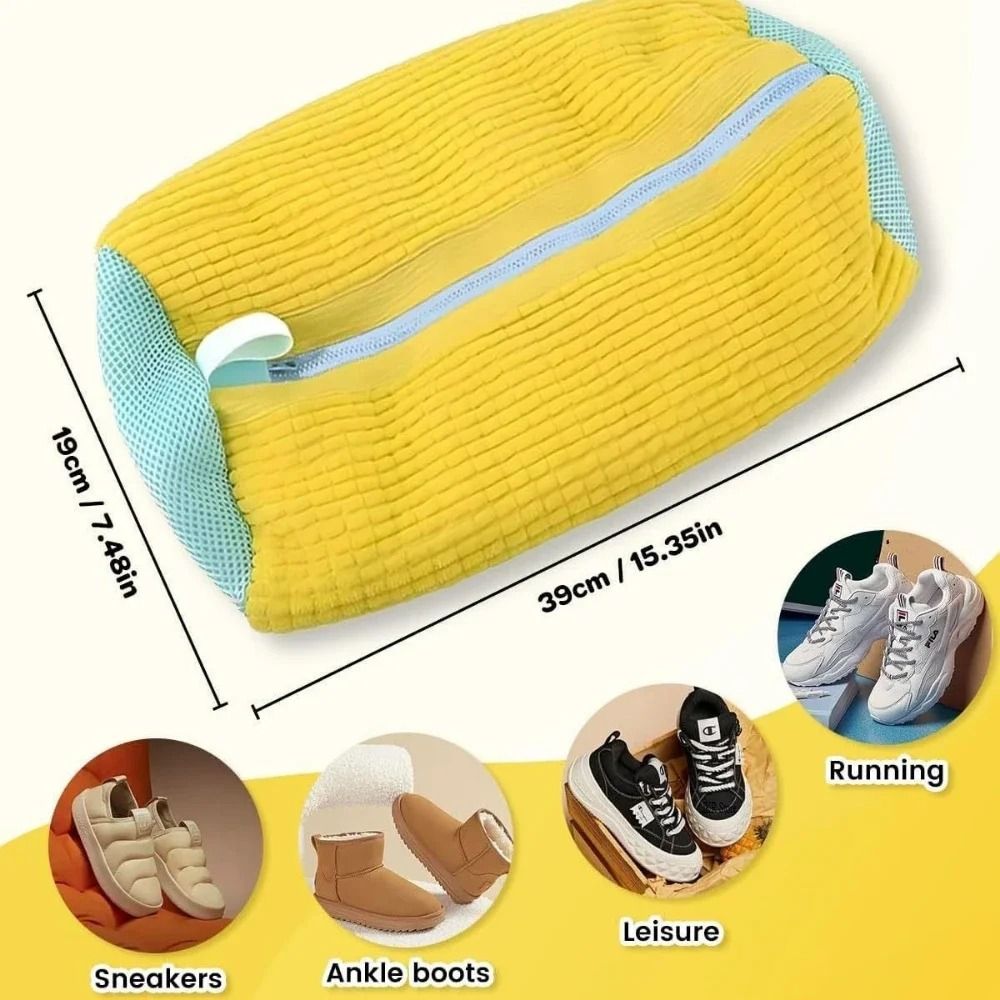Laundry Bag Shoe Washing Bag Padded Net Protector For Machine Washing And Drying 5