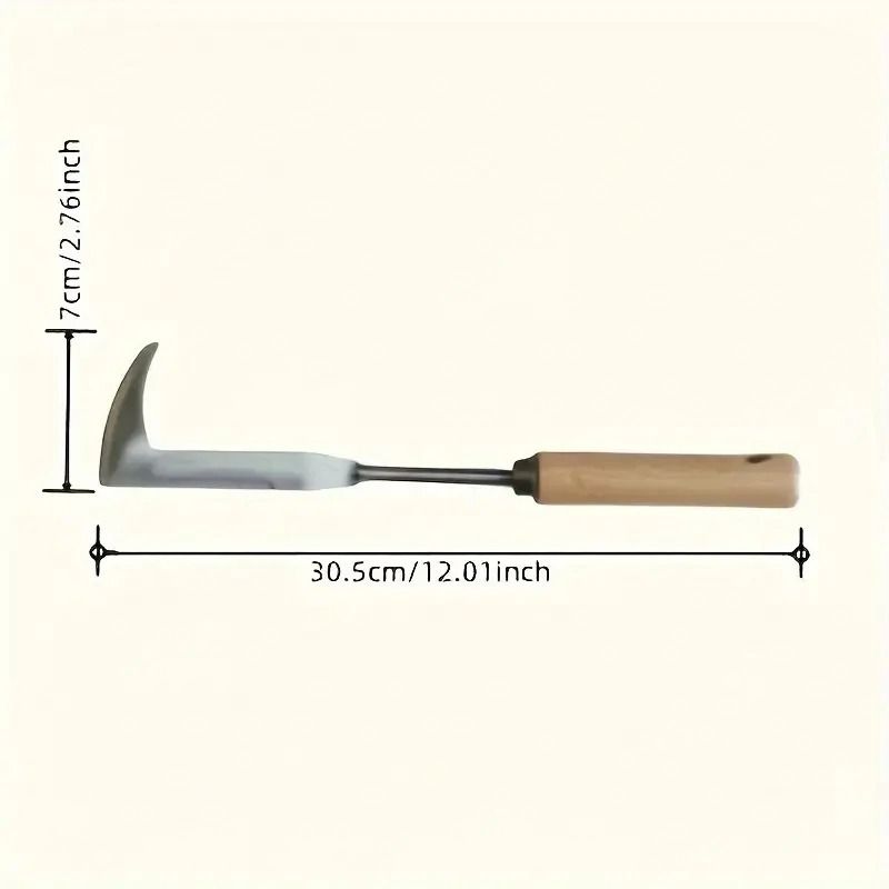 HeavyDuty Carbon Steel Hand Shovel And Manual Weeding Tool With Ergonomic Grip 1