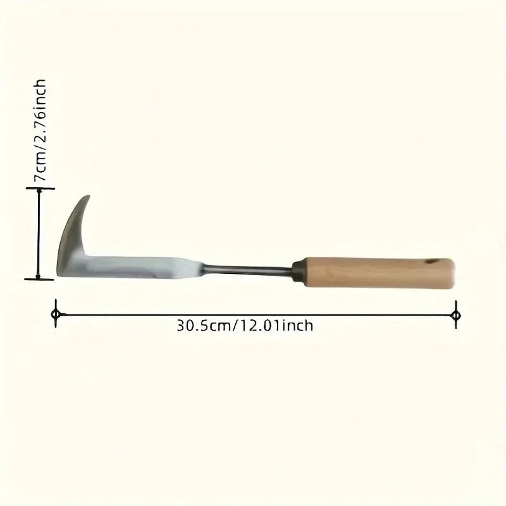 HeavyDuty Carbon Steel Hand Shovel And Manual Weeding Tool With Ergonomic Grip 6