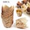 50pcs Newspaper Style Tulip Cupcake Liners And Baking Cups For Weddings And Parties 0