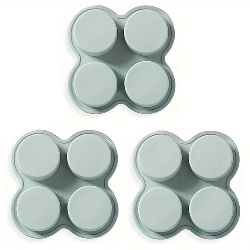 Reusable Silicone Air Fryer Egg Mold And NonStick Cupcake Molds For Toaster Ovens 9