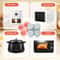 Reusable Silicone Air Fryer Egg Mold And NonStick Cupcake Molds For Toaster Ovens 5