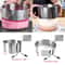 430 Stainless Steel Telescopic Mousse Ring Adjustable 630cm Rustproof Cake Mold With Scale 2
